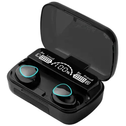 M10 Wireless Earbuds – Bluetooth 5.1 with Power Bank Display